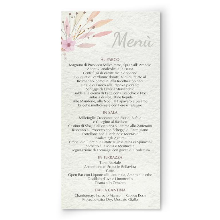 meNU' PERSONALIZZABILE